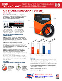 AIM Fleet America Redline NanoLeak Tester Flyer