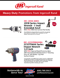 Ingersoll Rand Heavy Duty Promos