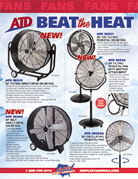 Beat the Heat with ATD Fans